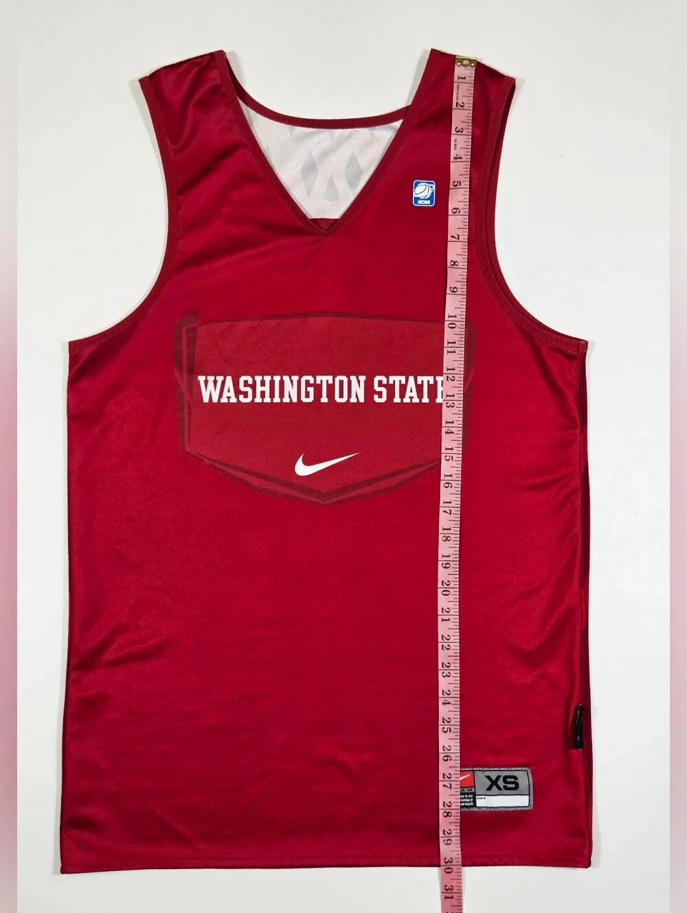 Washington State Nike Basketball Jersey Mens XS Red WSU Cougars #3 Reversible